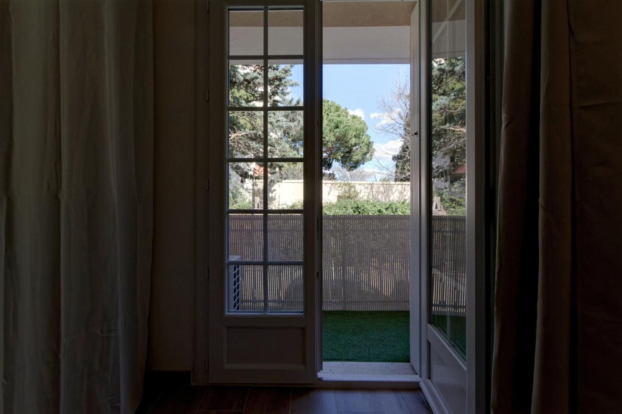 016- T2 Tropisme, Appart 1 Chambre,Clim,Wifi,Parking Montpellier Exterior foto